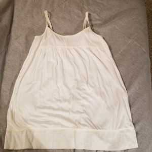 Women's cute white tank